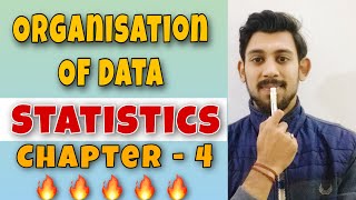 Organisation of data  Statistics  Chapter 4 [upl. by Ashlan695]