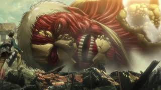 ENGLISH SUB Armored and Beast Titan epic transformation  Shingeki no Kyojin Season 4 episode 1 HD [upl. by Tully697]