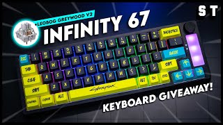 Infinity 67  PIRAH  DK67 Keyboard Build  Leobog Greywood V2  Samuel Tan [upl. by Yancey]