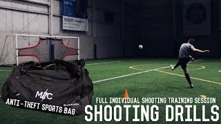 Shooting Drills For Wingers  Full Individual Shooting Training Session [upl. by Aliel528]