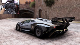 1600HP Lamborghini Essenza SCV12  Forza Horizon 5  Thrustmaster TX [upl. by Ruhnke431]