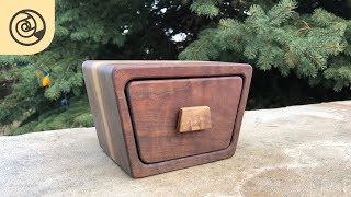 Simple Trapezoid Bandsaw Box [upl. by Nodanrb]