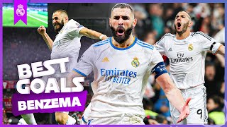 KARIM BENZEMAS BEST REAL MADRID GOALS [upl. by Noevart]