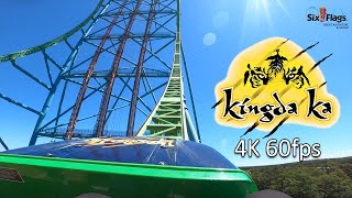 Official Kingda Ka POV 2021  4k 60fps  Six Flags Great Adventure [upl. by Ynohtnakram940]