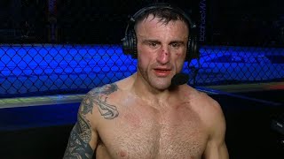 UFC 251 Alexander Volkanovski Postfight Interview [upl. by Dustman202]