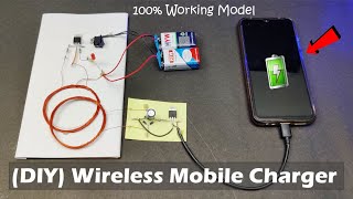 How to make Wireless Mobile Charger [upl. by Alvita56]