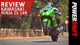 Kawasaki Ninja ZX 14R  Review  PowerDrift [upl. by Trula]