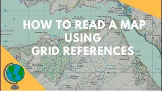 How to read Maps  Grid References Geography Skills [upl. by Riabuz166]