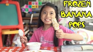 Frozen Banana Pops  FullTime Kid  PBS Parents [upl. by Madella]