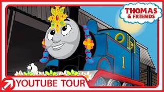 Thomas Dresses Up for The Black Beauty Contest in India  YouTube World Tour  Thomas amp Friends [upl. by Jessalyn760]