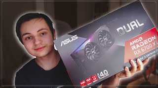 ASUS RX 6700 XT Dual Unboxing And Benchmarks [upl. by Memory]