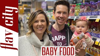 Babies First Foods Grocery Haul  What To Buy And Avoid [upl. by Martinsen]