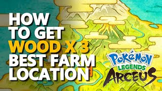 How to get Wood Pokemon Legends Arceus [upl. by Llekcm]