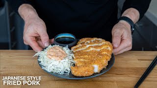 27minute Tonkatsu the Japanese style fried pork cutlet everyone should try [upl. by Gally]