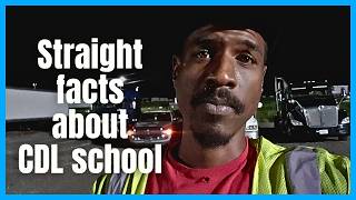 Paid CDL school what NO ONE tells you Trucking school tips [upl. by Ettenahs]