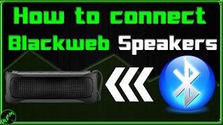 How to Connect a Blackweb Speaker [upl. by Malek]