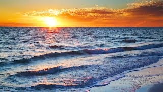 Relaxing Music with Ocean Waves Beautiful Piano Sleep Music Stress Relief Wave Sounds [upl. by Seidnac]