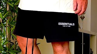 FEAR OF GOD ESSENTIALS SHORTS SIZING [upl. by Linea]