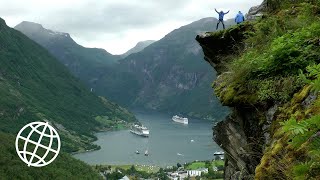 Geirangerfjord Norway Amazing Places [upl. by Dennard512]