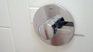 Novice Experience  Grohe GrohFlex RoughIn Box and Valve Kit Installation [upl. by Eatnwahs]