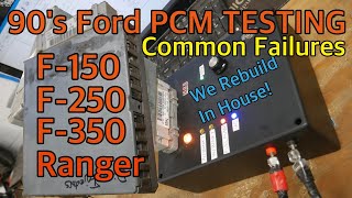 90s Ford F150 F250 F350 Ranger Truck OBD1 ECM PCM Engine Computer Testing Common Symptoms amp Failure [upl. by Lacsap]