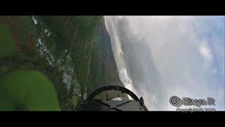 Fly in the Back seat of an US Navy Super Hornets Mach Loop [upl. by Odrick895]