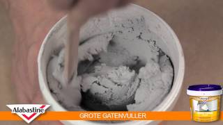 How to  Grote Gatenvuller  Alabastine [upl. by Drofwarc704]