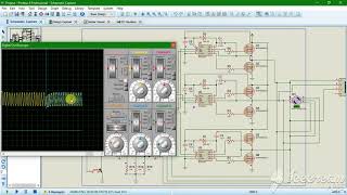 Proteus bldc circuit [upl. by Yeldud]