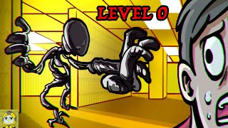 Backrooms Level 0  Tutorial Level Backrooms Animation [upl. by Cutlor]