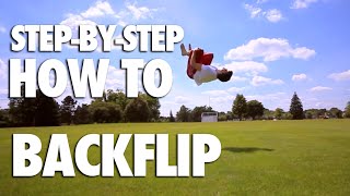 How To Backflip  Tutorial [upl. by Eidnahs]