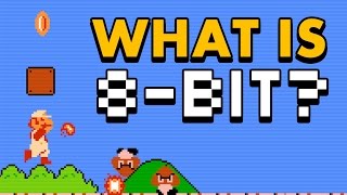 WHAT IS 8BIT  What are 8bit graphics anyway [upl. by Juliane]