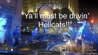 BMW Going 132mph Flees From Georgia State Patrol Through Downtown Atlanta  High Speed Chase and PIT [upl. by Alsworth]