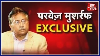 EXCLUSIVE General Pervez Musharrafs Interview With Aajtak [upl. by Adniles]