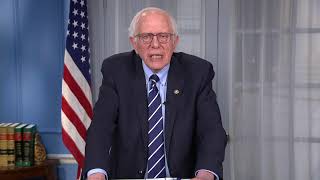 Sen Sanders Responds to Trumps Congressional Address [upl. by Euqinehs55]