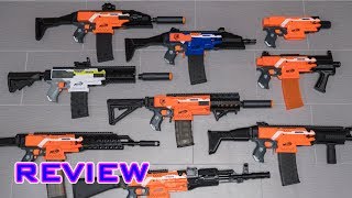 REVIEW 3D Printed Nerf Stryfe Cosmetic Kits  3D TACTICS [upl. by Liza]