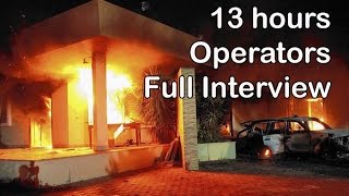 13 hours Benghazi  Operators Full Interview [upl. by Etteniotnna]