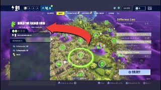 Fortnite Save the World how to build 4 radar towers [upl. by Prober]