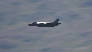 USAF F35 first time through MachLoop [upl. by Loleta]