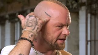 FFDPs Ivan Moody Tattooed Over Real Knife Wounds [upl. by Llerrah]