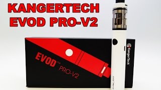 Kangertech EVOD PROV2 Starter Kit Review  Vaporleaf [upl. by Cumine]