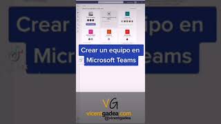 CREAR EQUIPOS en Microsoft TEAMS [upl. by Notlehs89]