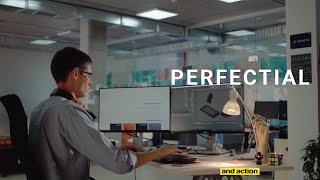 corporate video for IT company  corporate video for Perfectial [upl. by Eniffit648]