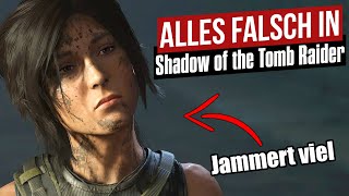 Alles falsch in Shadow of the Tomb Raider  GameSünden [upl. by Mieka]