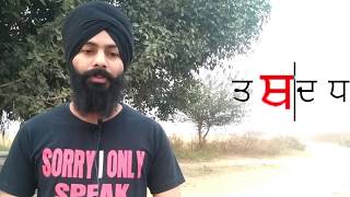 Learn Punjabi alphabet Gurmukhi part 2  Learn Punjabi Language [upl. by Flessel176]