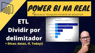 Power BI Dividir por delimitador outras dicas [upl. by Sitnik]