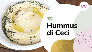 HUMMUS DI CECI Ricetta Facile e Veloce Senza Glutine [upl. by Eng]