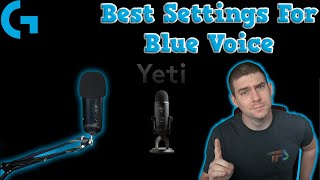 Logitech G Hub  Blue Voice Tutorial  Best Settings  Pros and Cons [upl. by Perretta]