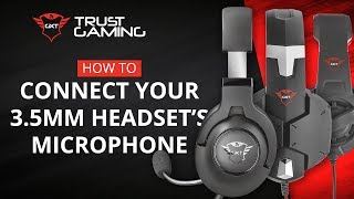 How To Connect 35 mm Gaming Headset Microphone🎧🎙️ [upl. by Kinsley]