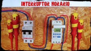 Conexión y Programación de un Interruptor Horario  Bien Explicado [upl. by Col316]