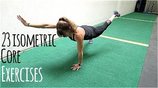 23 Isometric Core Exercises [upl. by Attekahs]